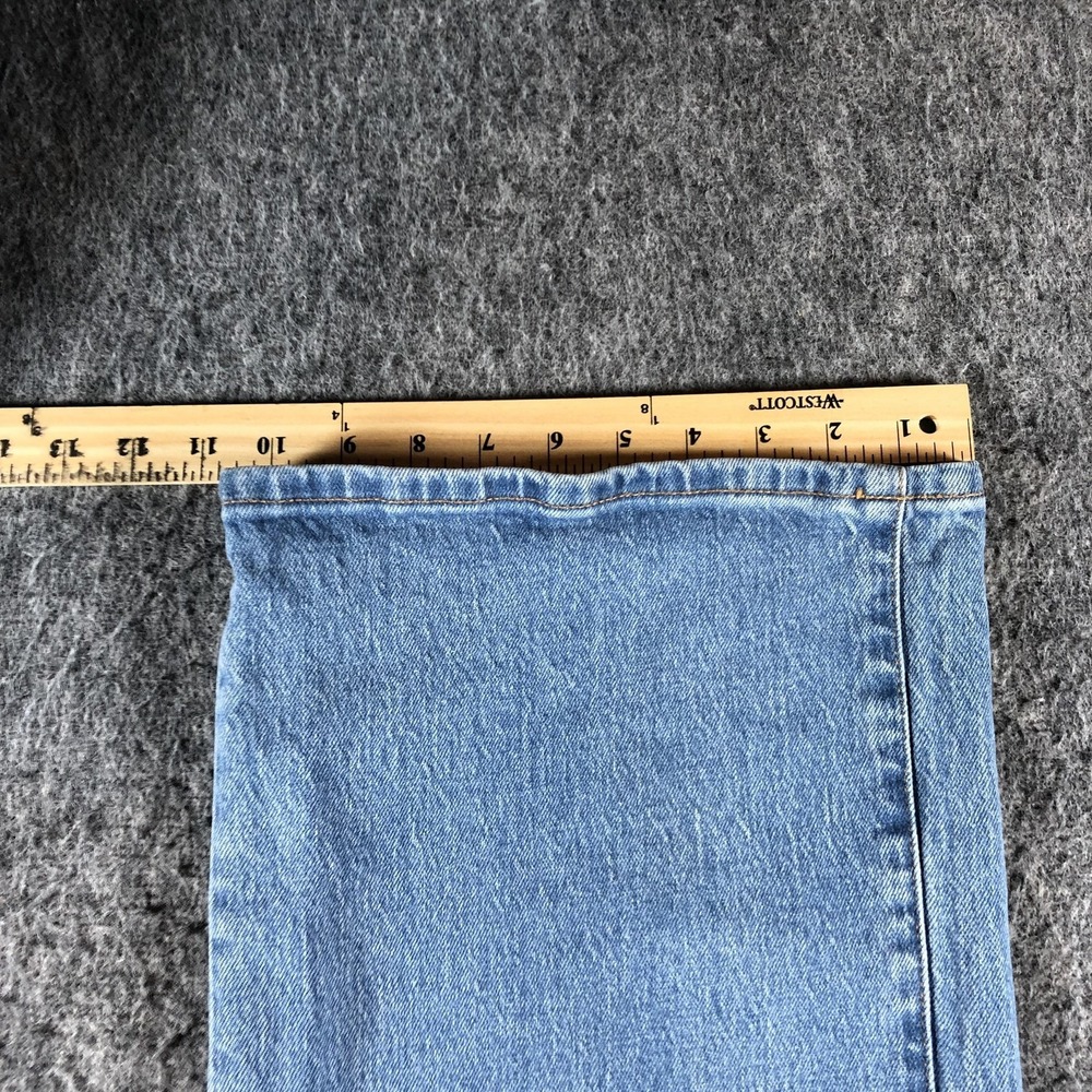 PINK Victoria's Secret High Rise Wide Leg Jeans Womens 6 Denim - Picture 12 of 16